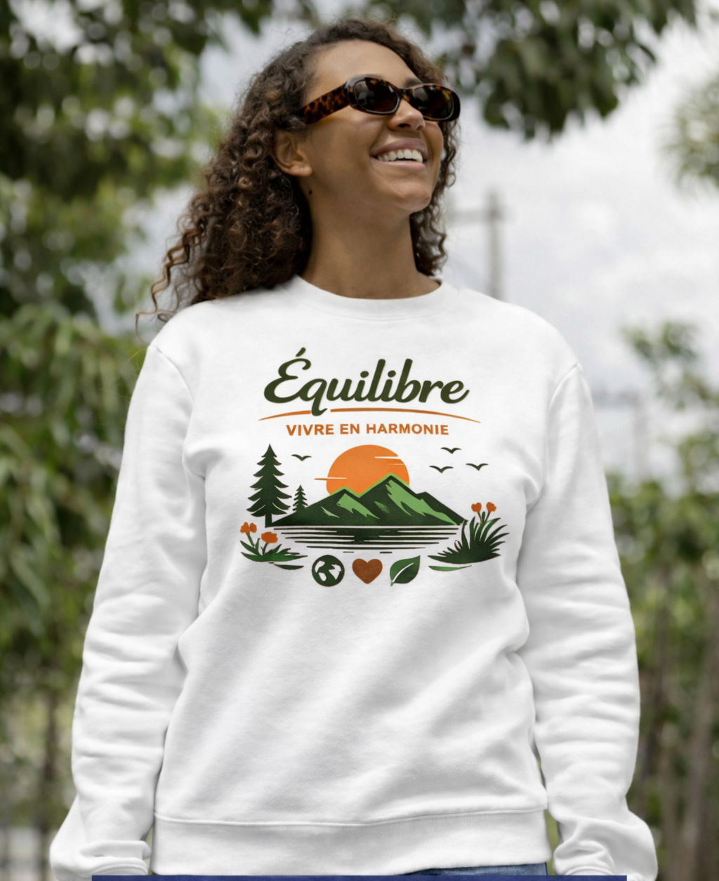 Comfort & Harmony premium T-shirt for balanced everyday lifestyle