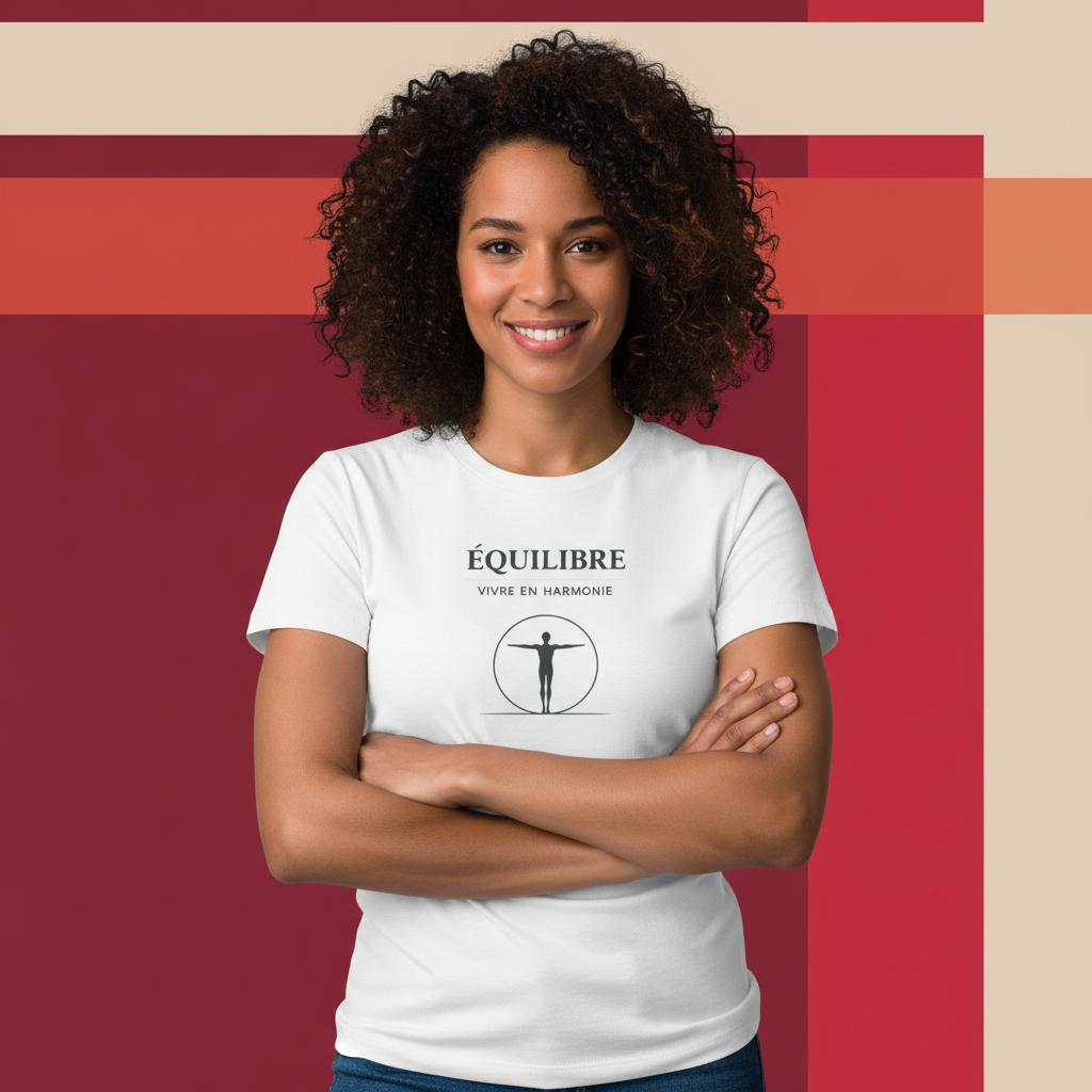 Tee-shirt ÉQUILIBRE — Édition Signature