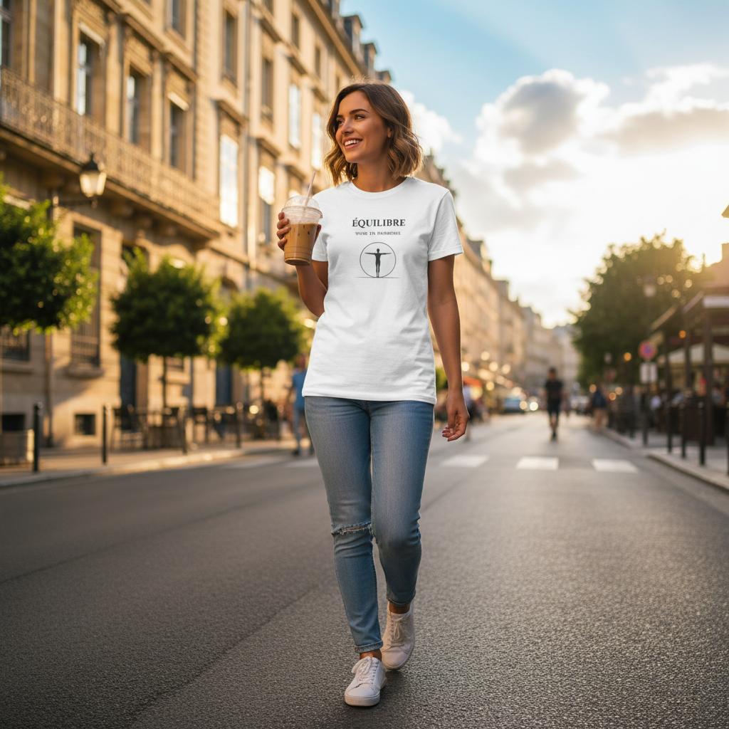 Tee-shirt ÉQUILIBRE — Édition Signature