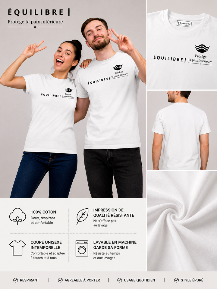 T-Shirt | ÉQUILIBRE | Protect Your Inner Peace