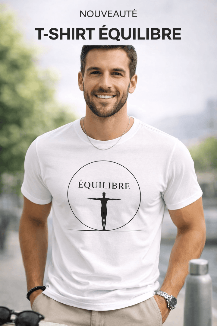 ÉQUILIBRE Signature Balance Tee  premium comfort everyday wear own your presence