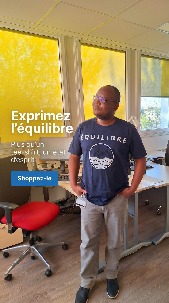 ÉQUILIBRE Signature Balance Tee Minimalist PREMIUM T-Shirt