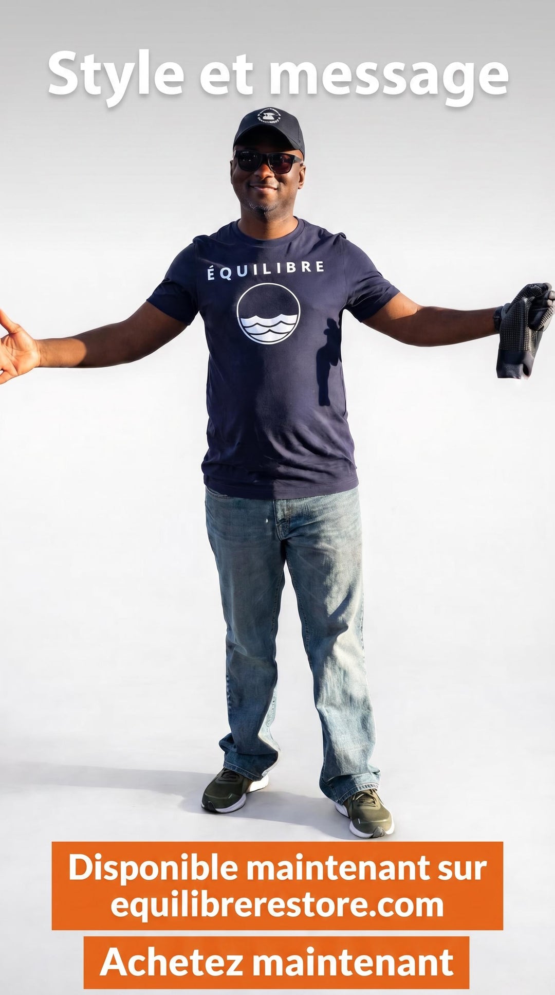 ÉQUILIBRE Signature Balance Tee Minimalist PREMIUM T-Shirt