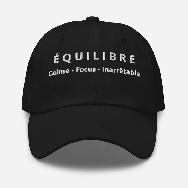 ÉQUILIBRE Calm Focus Unstoppable Cap modern minimalist fashion accessory