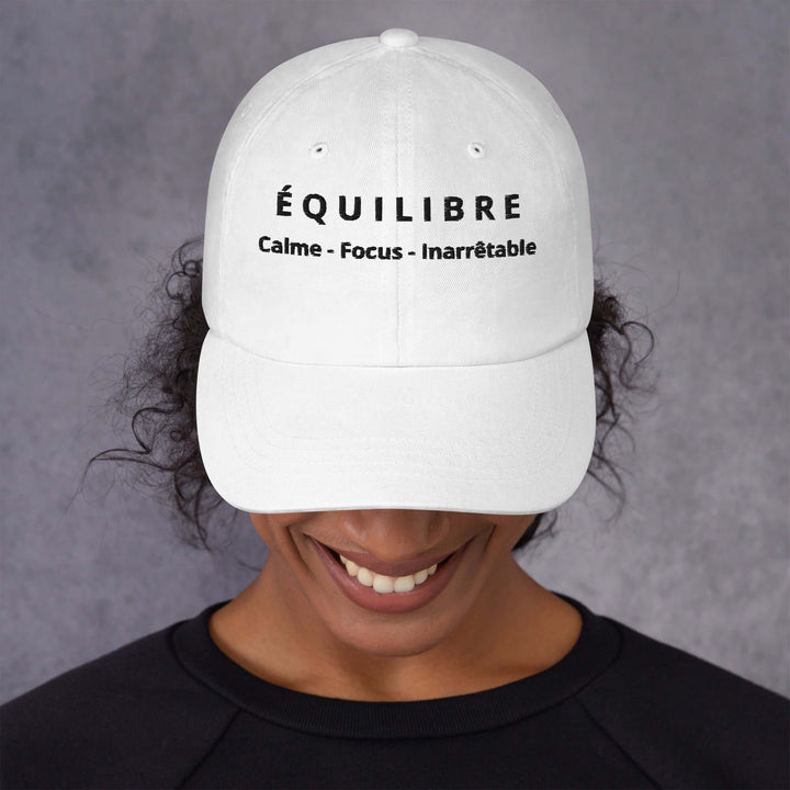 ÉQUILIBRE Calm Focus Unstoppable Cap stylish everyday unisex cap