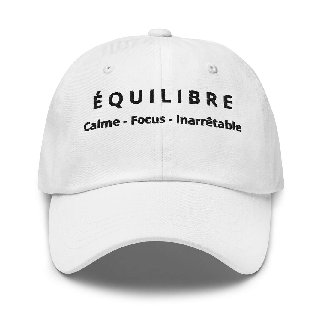 ÉQUILIBRE Calm Focus Unstoppable Cap stylish everyday unisex cap