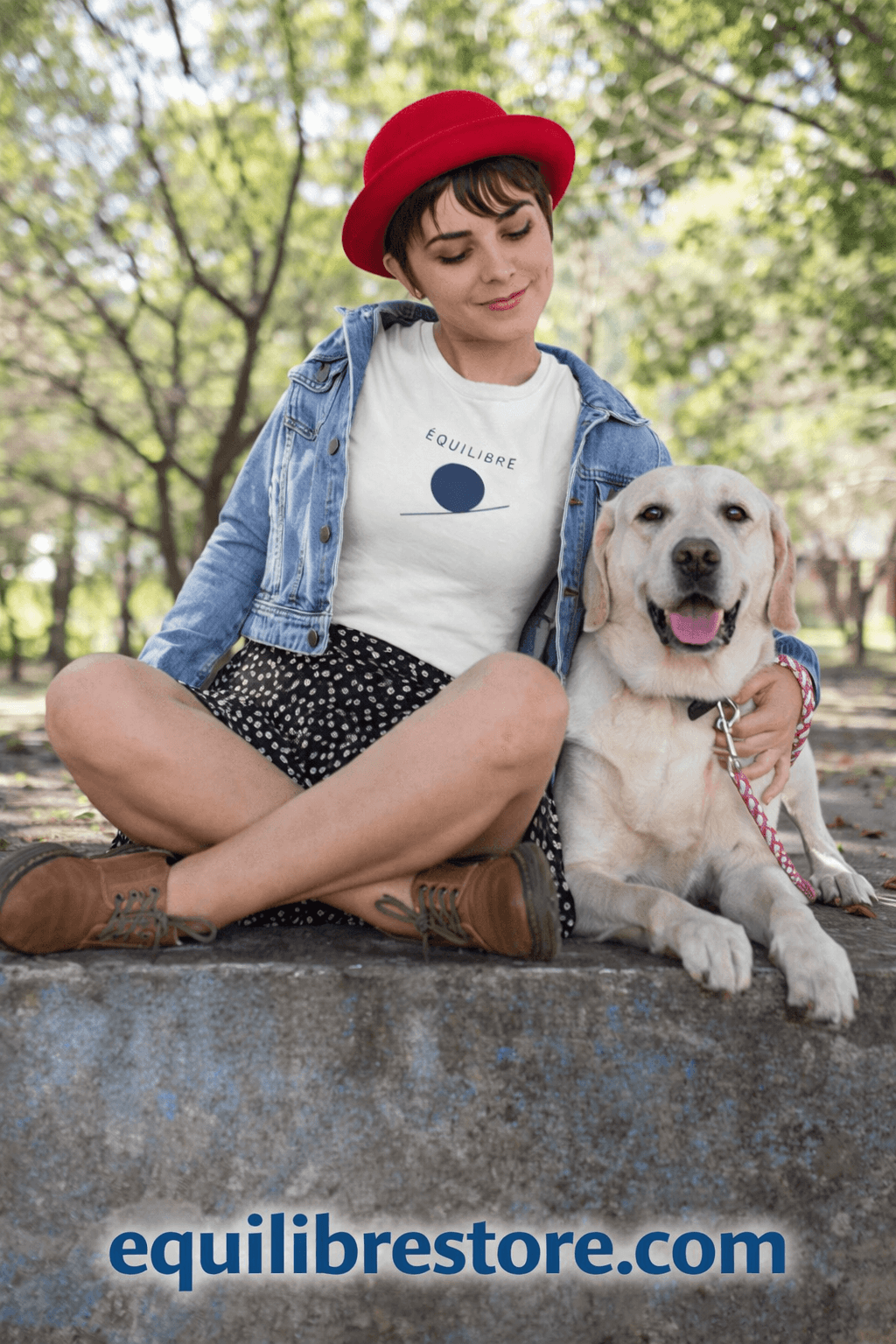 ÉQUILIBRE Minimalist Essence Tee clean design comfortable everyday wear simplicity style