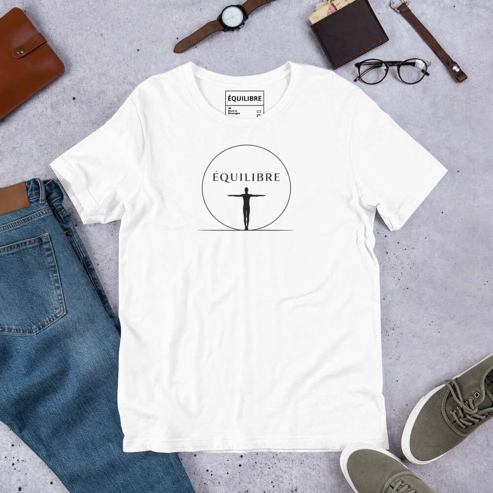 ÉQUILIBRE Signature Balance Tee fabric soft cotton premium stitching quality finish