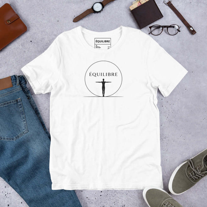 ÉQUILIBRE Signature Balance Tee fabric soft cotton premium stitching quality finish